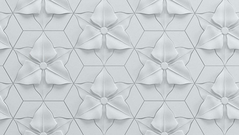 textural concrete tiles relief motifs 4 florentine pattern
