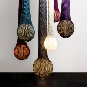 Knitted is a Textural Modern Light with Traditional Roots