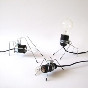 Bug Light is a Tabletop Collection of Insect Lamps