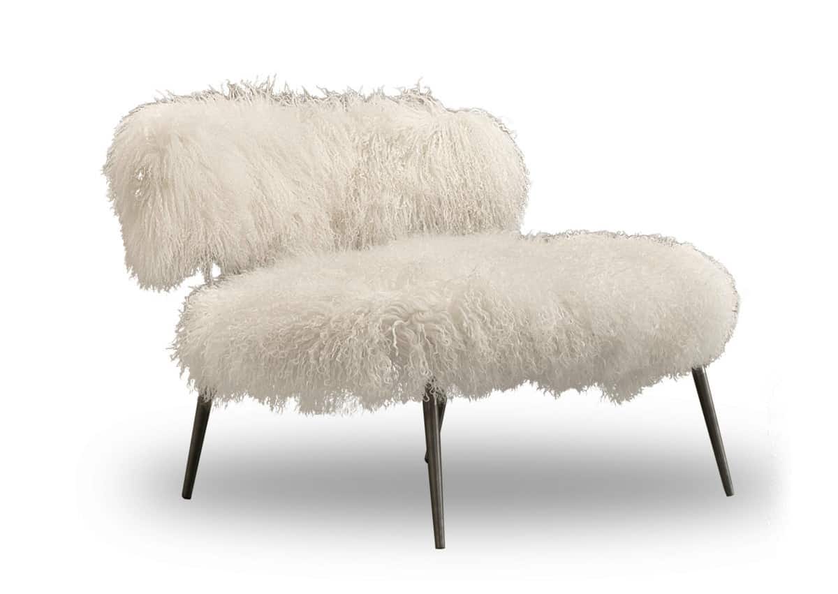 faux fur furniture from baxter by paola navone nepal 7