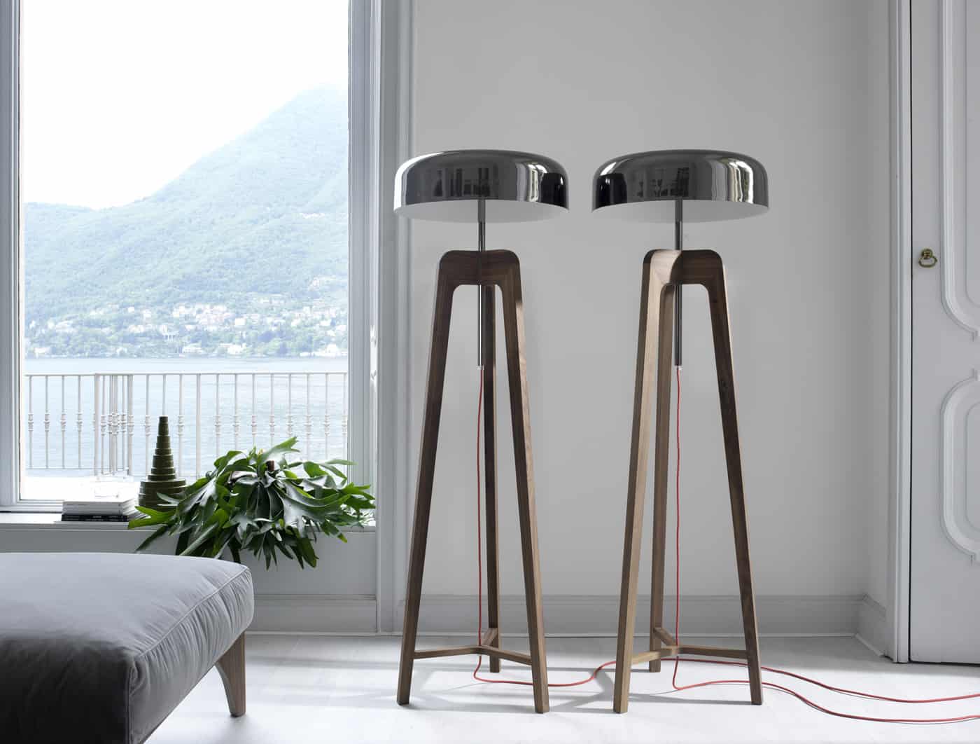 elegant wooden furniture and mirrors porada 3