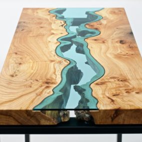 A River Runs Through Greg Klassen Living Edge Tables