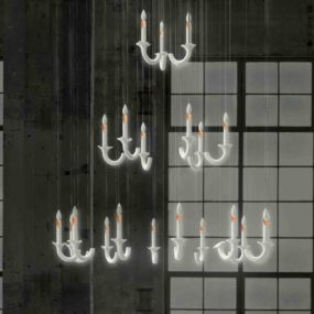 Wersailles by Beau&Bien is an Elegant and Ethereal Chandelier