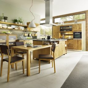 Loft Kitchen by TEAM7 has Modern Woodsy Aesthetic