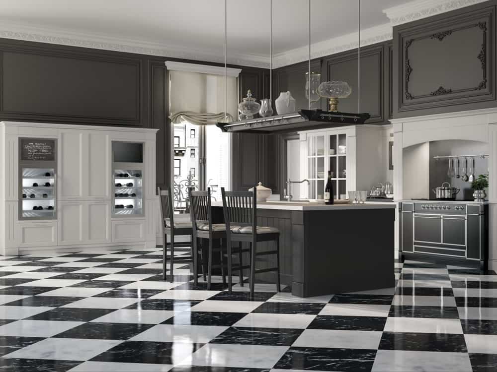 Country Chic: English Mood Kitchen by Minacciolo