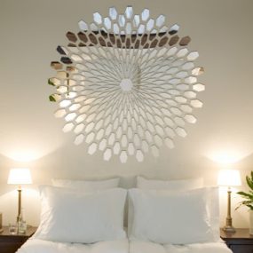 Reflective Wall Decals with Mirror-like Finish