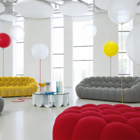 Large 3-seat Sofa Bubble by Roche Bobois