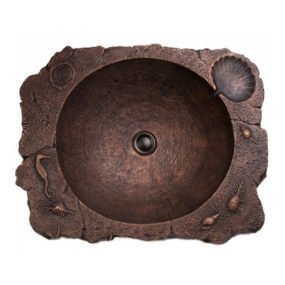 Rustic Bronze Casted Sinks – Santa Fe by Domain Industries