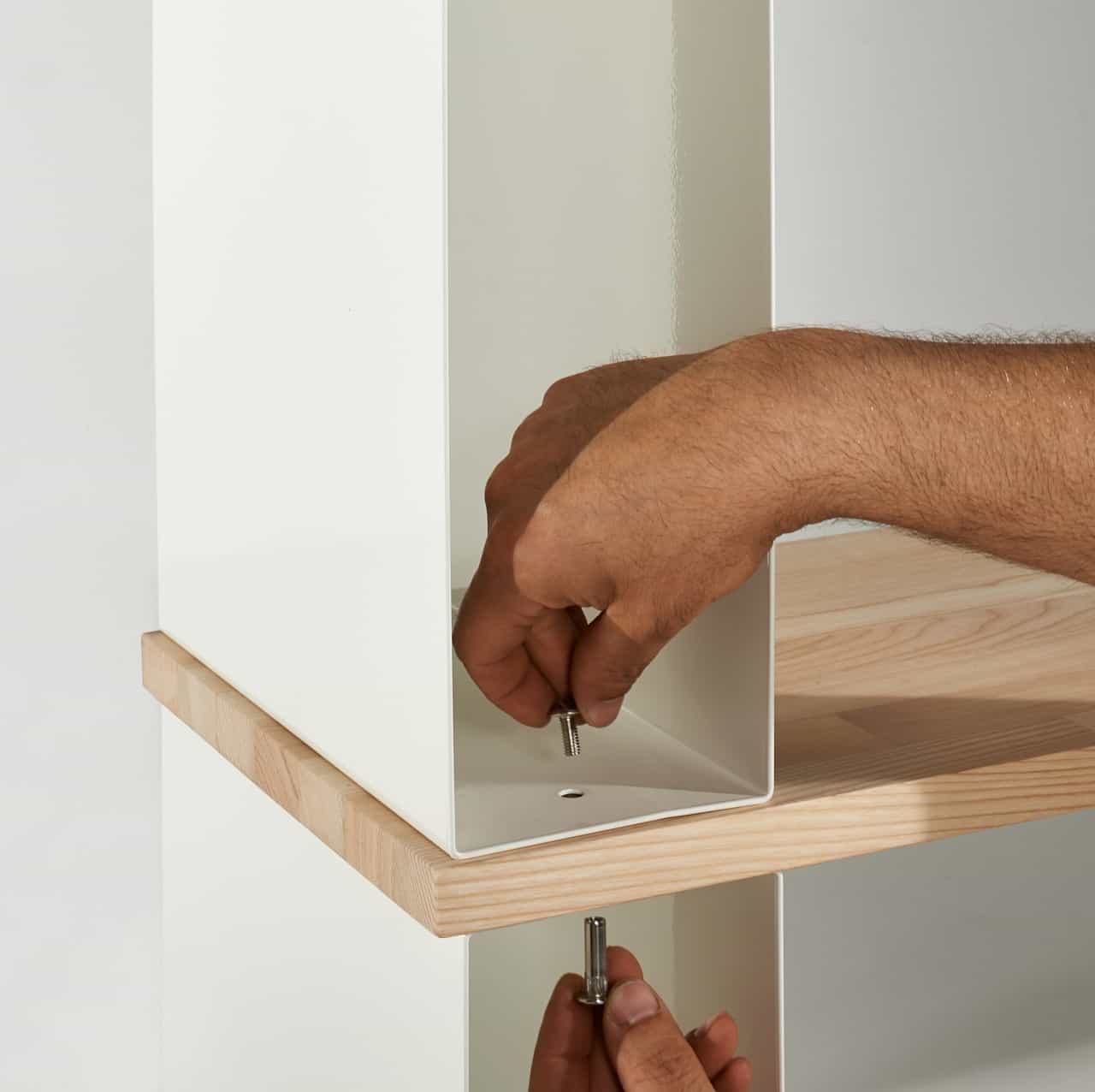 skaffa wood modular bookcase promotes open space 4