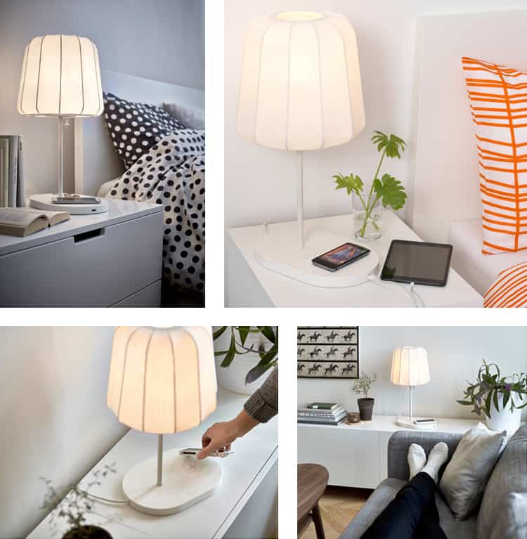 new ikea lamps with wireless charging let you charge your smartphone 4