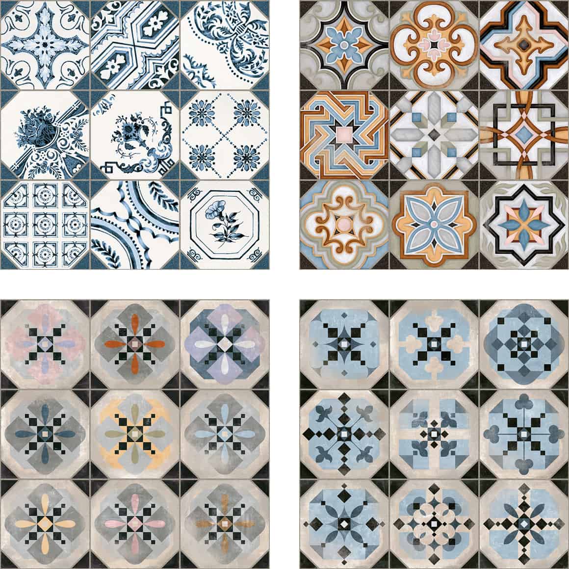 patchwork tile mix and match world parks vives