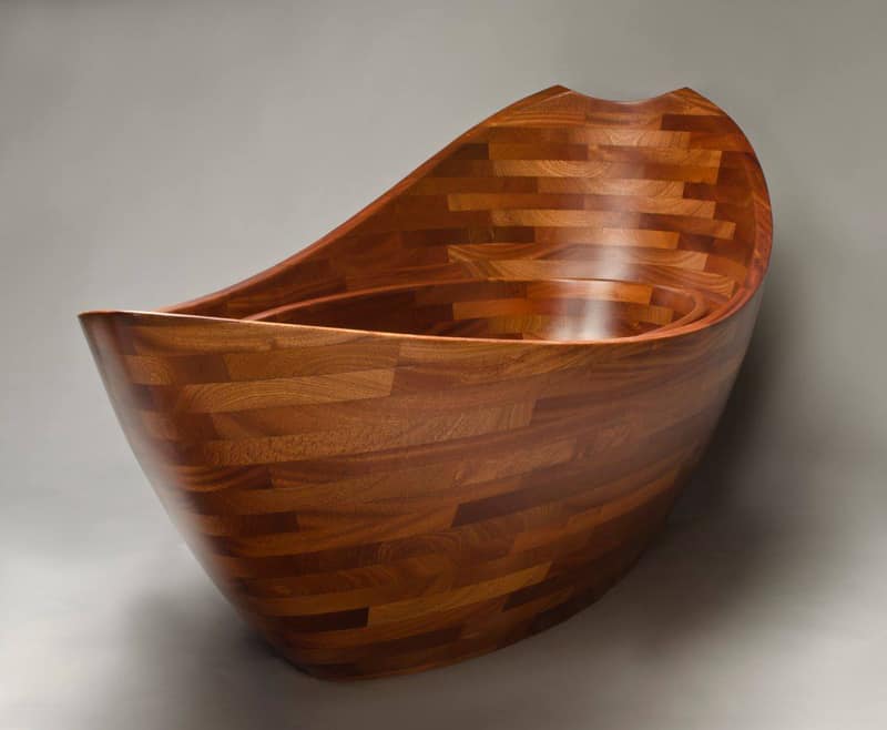 Wooden Bathtubs For Modern Interior, Custom Wood Bathtub