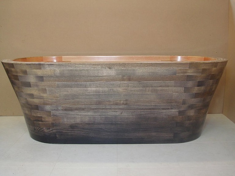 contemporary wooden bath rosemarkie 2