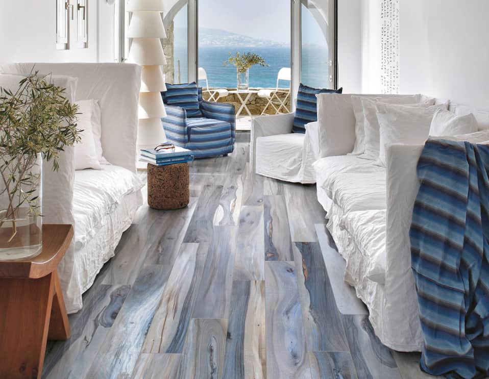 petrified wood look tile kauri tasman blue plank