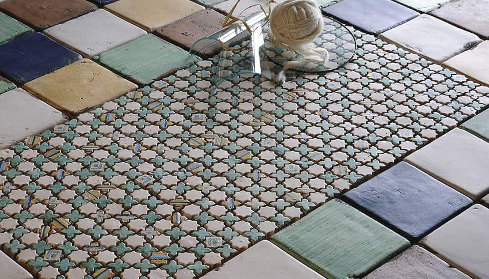 25 Beautiful Tile Flooring Ideas For, Mosiac Floor Tile