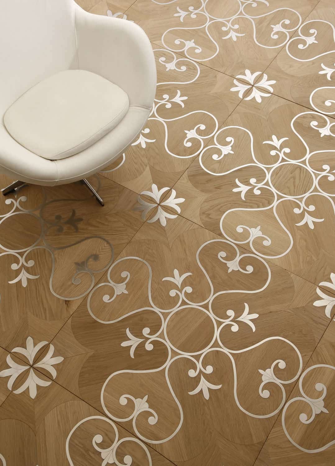 Inlay Wood Flooring 8 Stunning Design, Tile Inlay In Wood Floor Kitchen