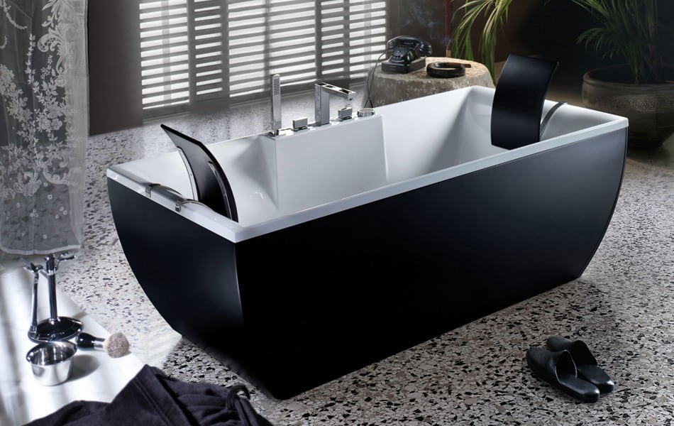 Black Bathtubs For Modern Bathroom, Black Bathtub Bathroom