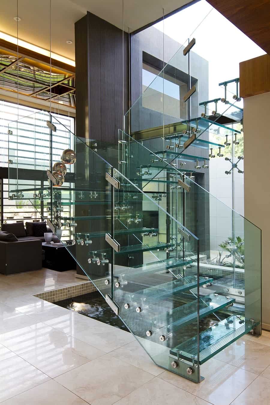 unusual-unique-staircase-modern-home-water-garden.jpg