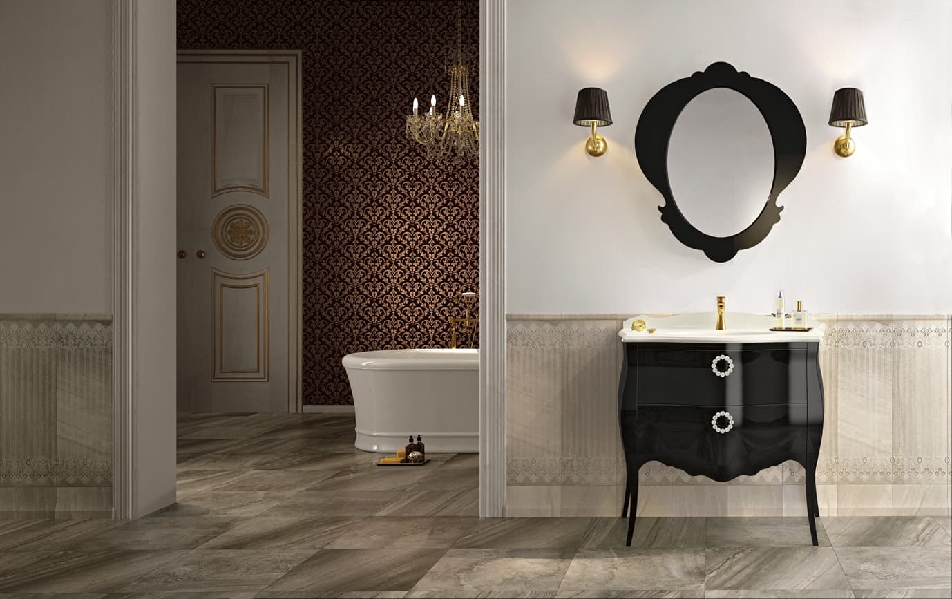 Italian Bathroom Vanity Cabinets