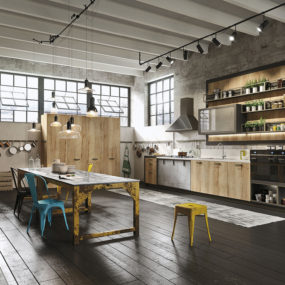 Kitchen Design for Lofts: 3 Urban Ideas from Snaidero