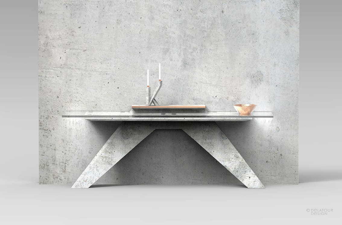 8 lightweight concrete furniture collection