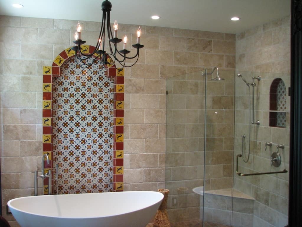 44 Top Talavera Tile Design Ideas, Mexican Tile Bathroom