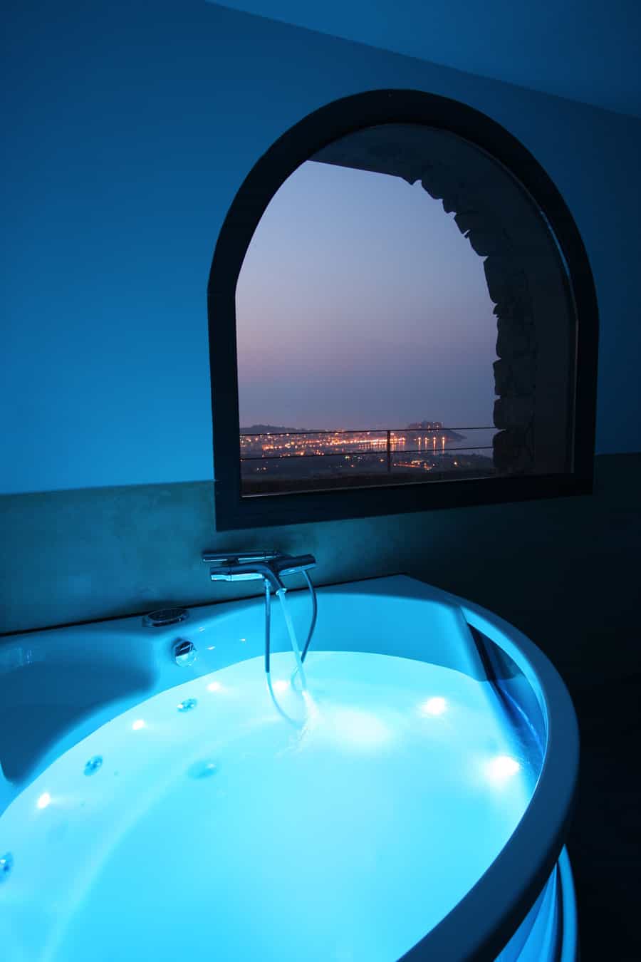 incredible private bathroom overlooks mediterranean sea 12