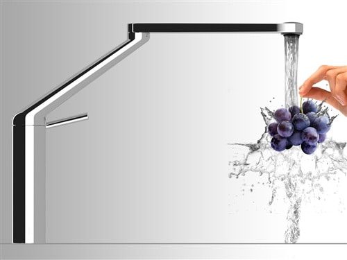 360 Degree Rotation Kitchen Faucet by Nobili – Zoom