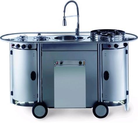 Bongos portable kitchen from Emme Group – a professional mobile kitchen