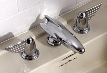 Bel Air faucets from Lefroy Brooks – the 50’s are back!