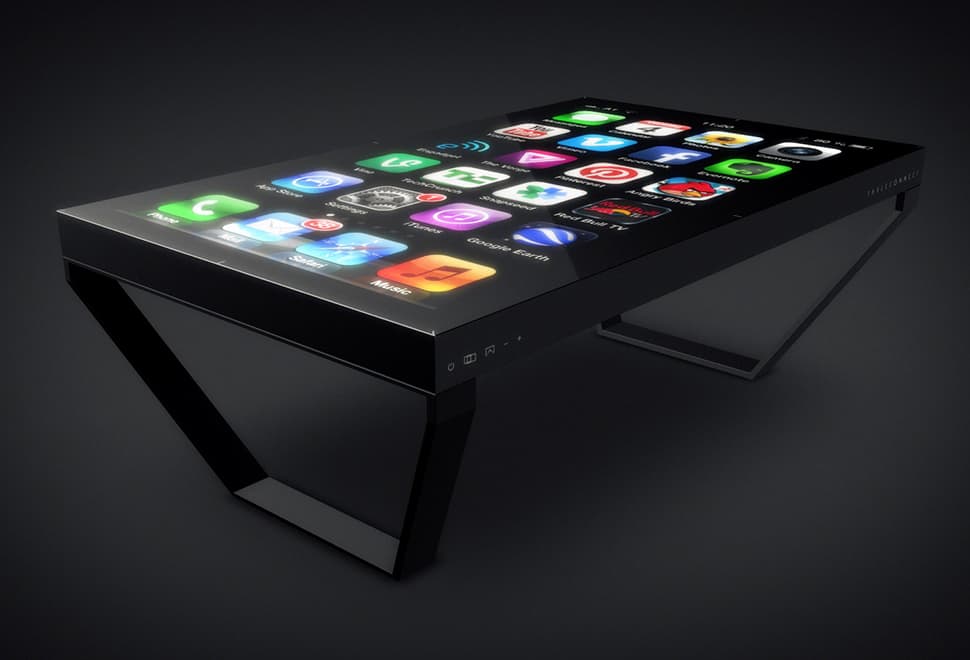 TableConnect 60 Inch Multitouch Design Table Main View