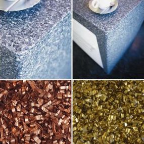 Alkemi Recycled Countertops from Renewed Materials – green and beautiful