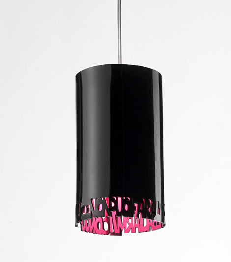 Modern Lamp from ALT Lucialternative – a romantic message in the … lamp