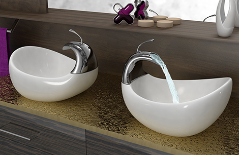Unique Vessel Sinks – stylish sinks by Amin Design