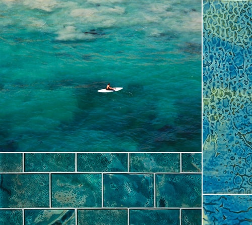 ann sacks aura glass tile deep blue sea 2 Ann Sacks Aura Glass Tile Collection   incredible color captured in glass