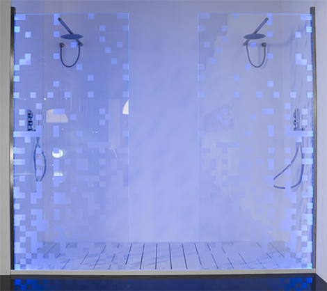 LED Shower Doors from Antonio Lupi – new Cromobox Enclosures