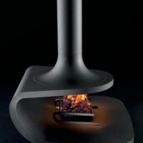 Fireplace Drop from Antrax – “giving a new form to the heat and flame”