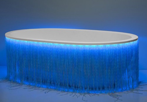 aquamass bathtub parure 1 LED Backlit Bathtub by Aquamass