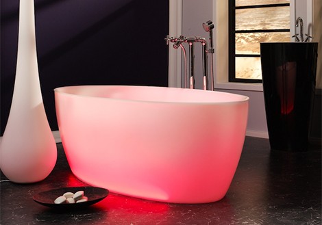 aquamass bathtubs dip chromo Cool Bathtubs   newest bathtub designs from Aquamass