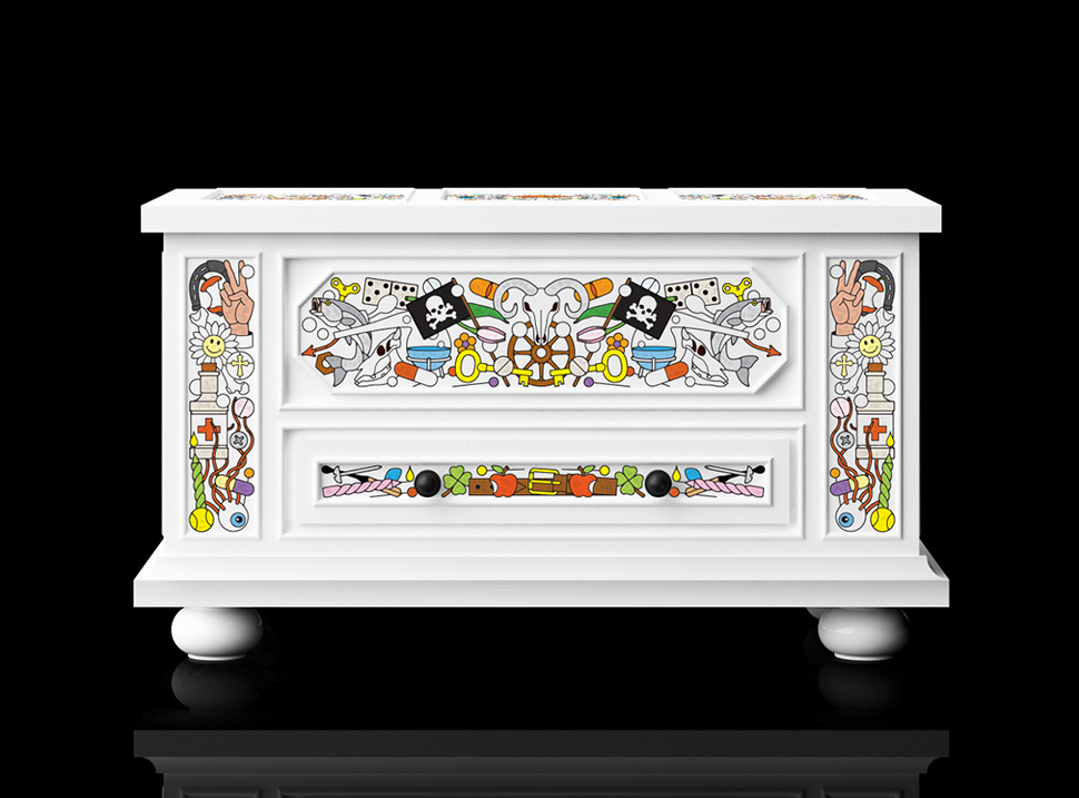 arts and crafts style chest moooi 1