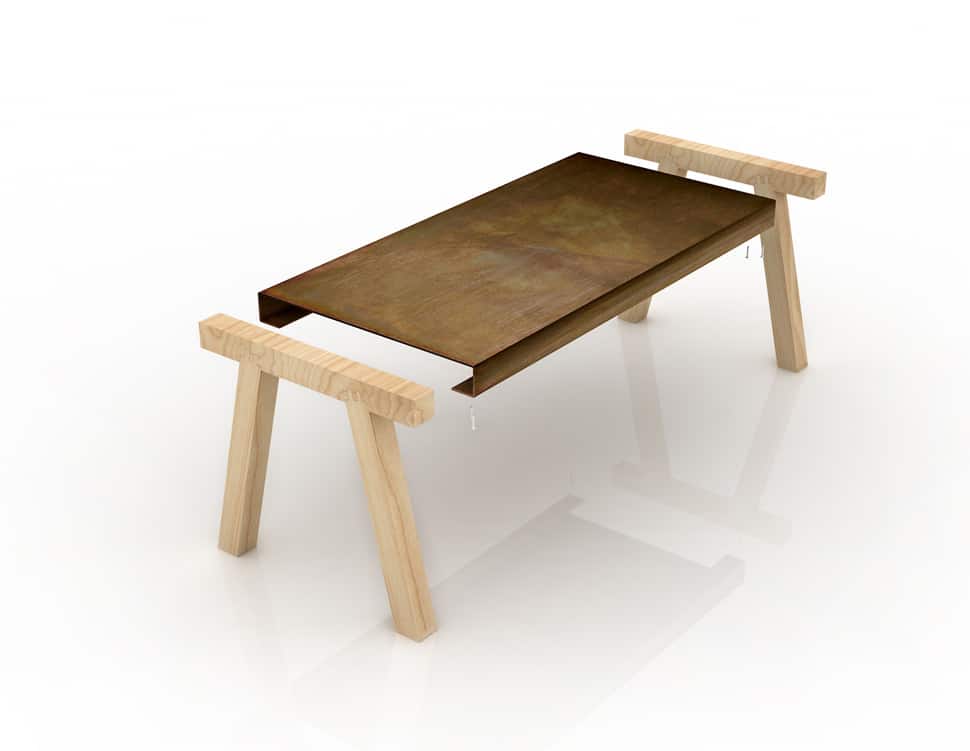 assemblable table from decastelli 3