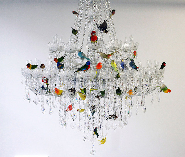 xl bird chandelier by sebastian errazuriz 1 thumb 630x534 26206 XL Bird Chandelier by Sebastian Errazuriz