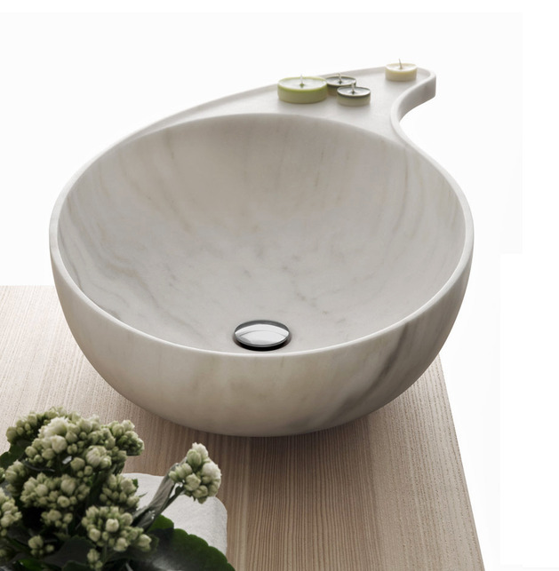 marble bowl sink soap holder kreoo 1 thumb 630x643 31037 Marble Bowl Sink with Soap Holder by Kreoo