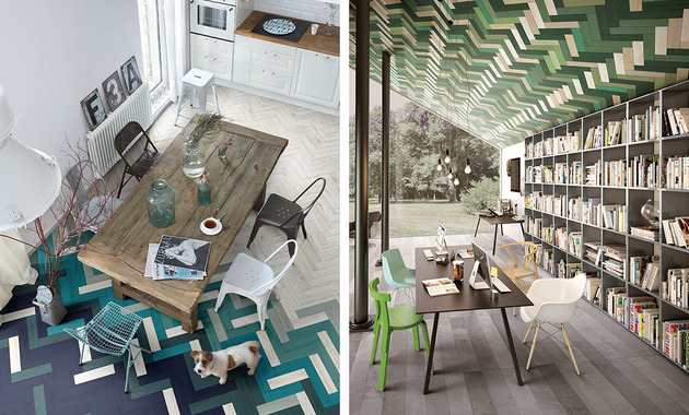 hd artisan tile inspires bold floor designs 1 thumb 630xauto 53614 Artisan Tile Inspires Bold Floor and Wall Designs