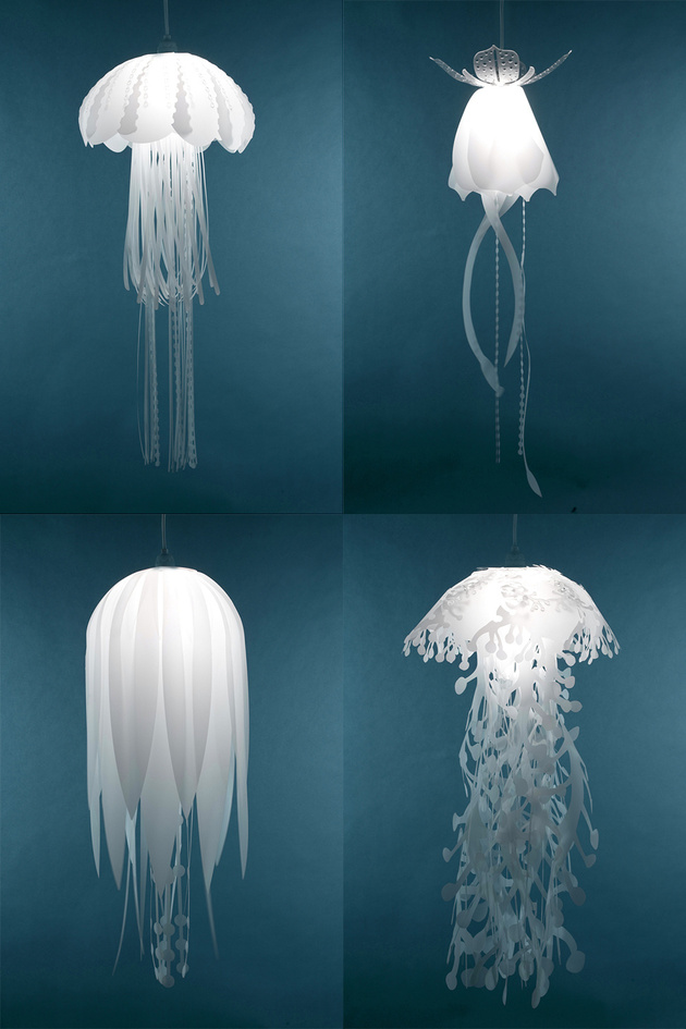 coolest hanging and pendant lighting jellyfish 2 thumb autox945 58185 25 Coolest Hanging Lights for Modern Rooms