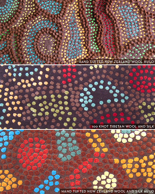 australian aboriginal rugs dot art malene b 3