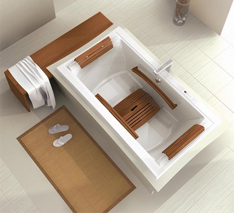 New Tekura ThermoMasseur Bath from BainUltra – two-person bathtub designed for maximum comfort