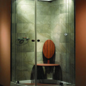 BainUltra Temazkal Shower – A Revolutionary Showering Concept – Thermotherapy, Luminotherapy and Aromatherapy in one