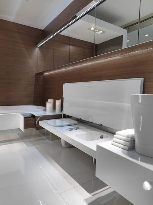 Bathroom with Seating by Falper – new Level 45
