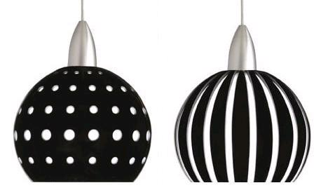 Mini Pendants from Besa Lighting – The Palla Mini Pendant Stripes and Dots